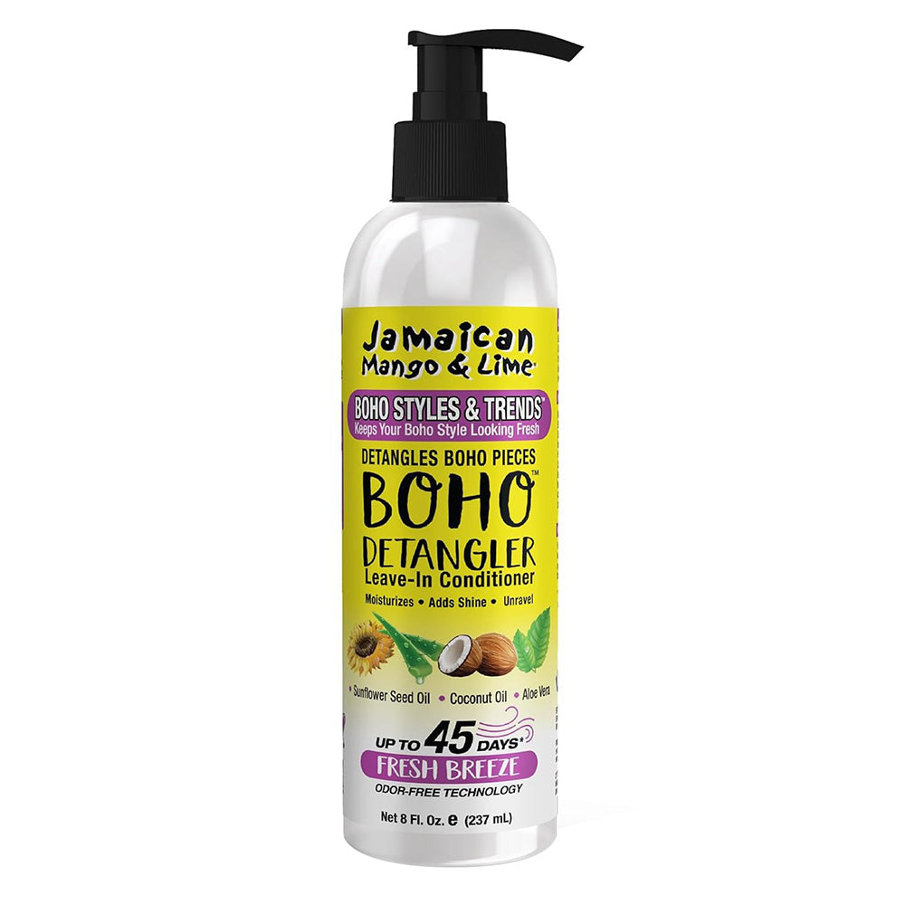 Jamaican Mango and Lime Boho Detangler Leave-In Conditioner Fresh Breeze Spray 8Oz (237ml)